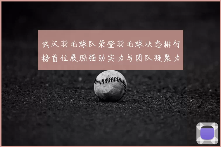 武汉羽毛球队荣登羽毛球状态排行榜首位展现强劲实力与团队凝聚力