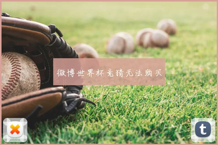 微博世界杯竞猜无法购买